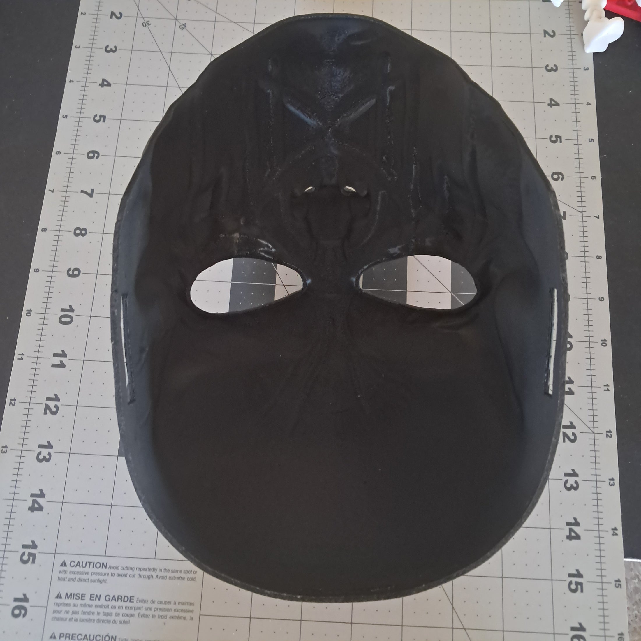 3D Printed Black Inspired Replica Fan Art Mask for Cosplay ©2025