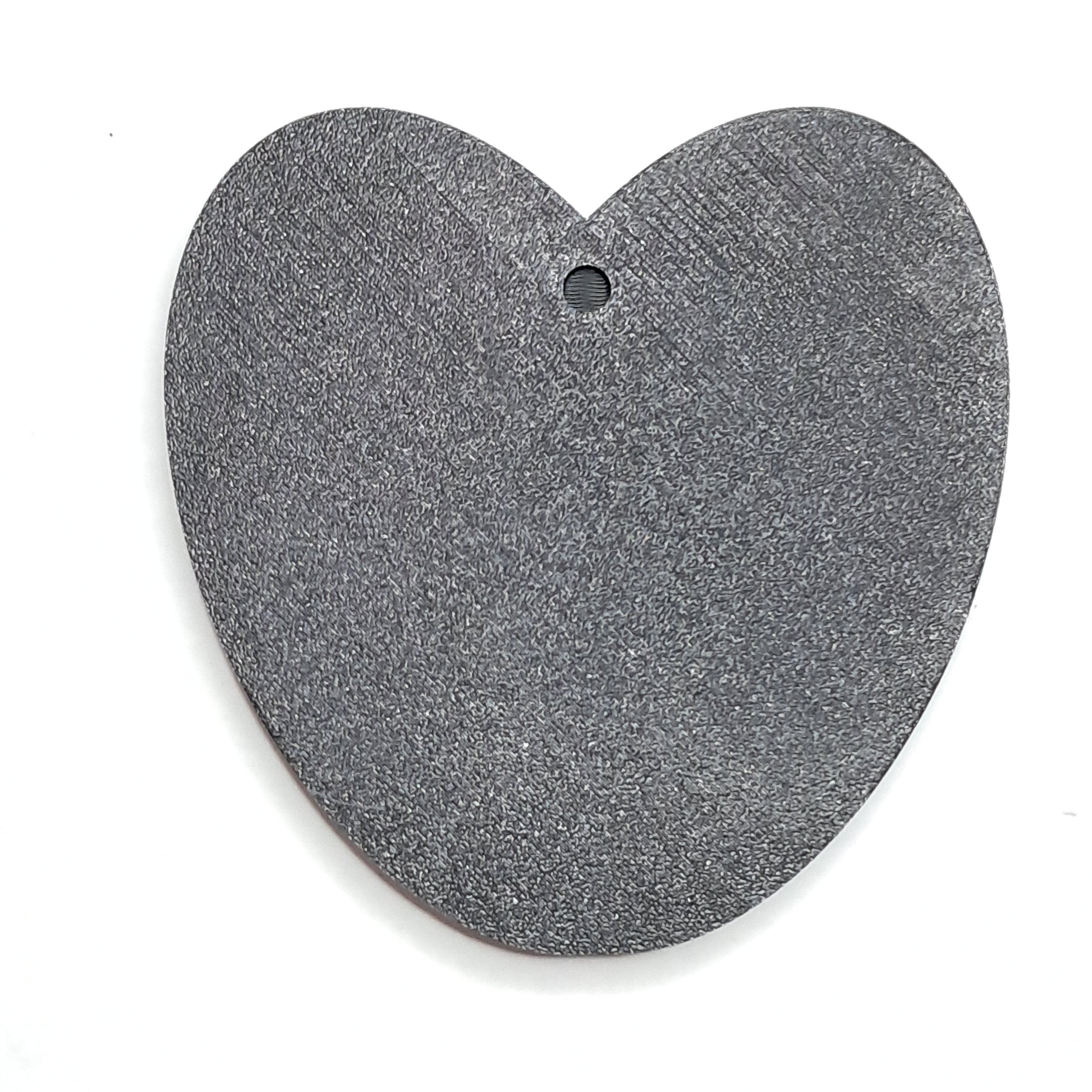 3D Printed Bone Heart Plaque