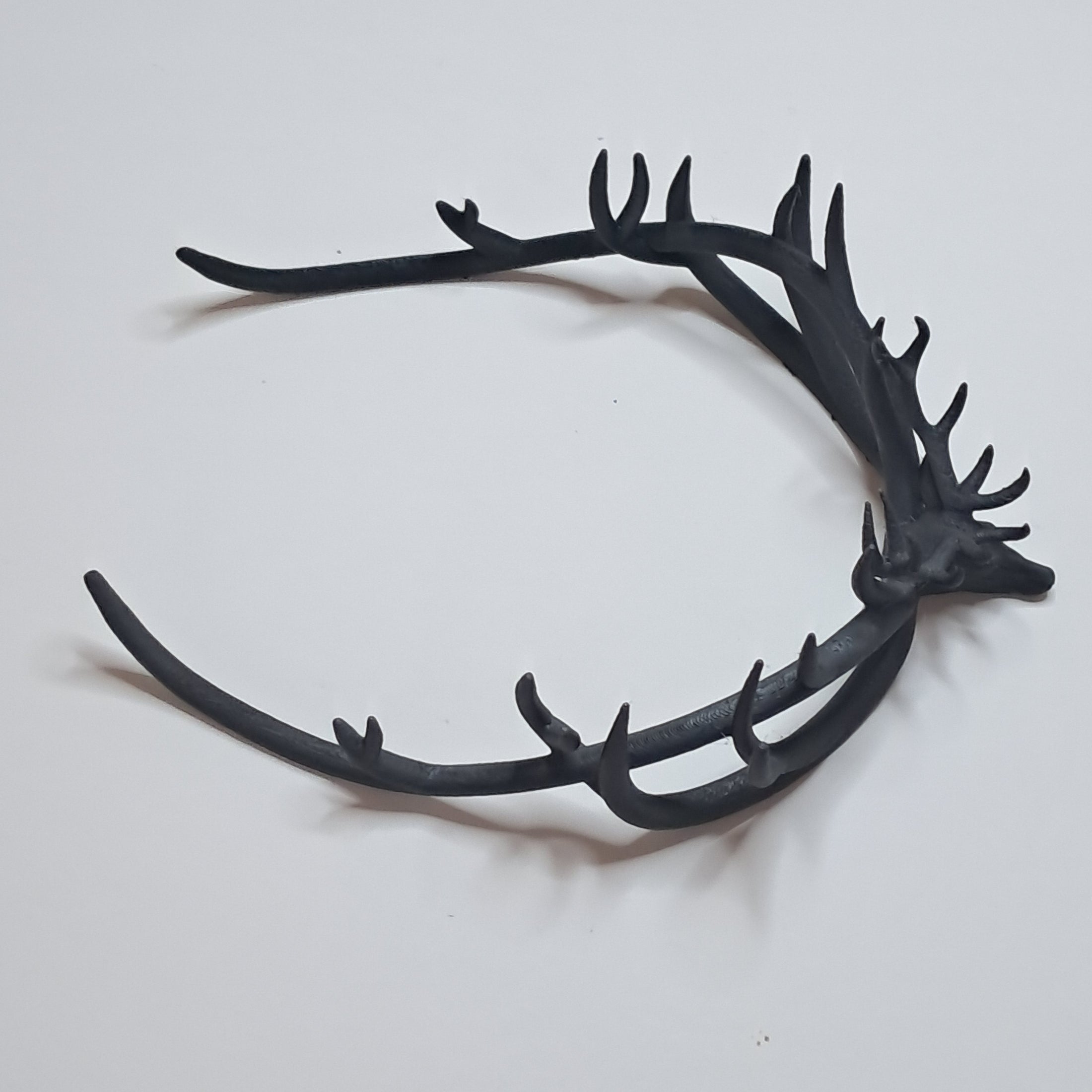 3D Printed Antler Crown with Stag
