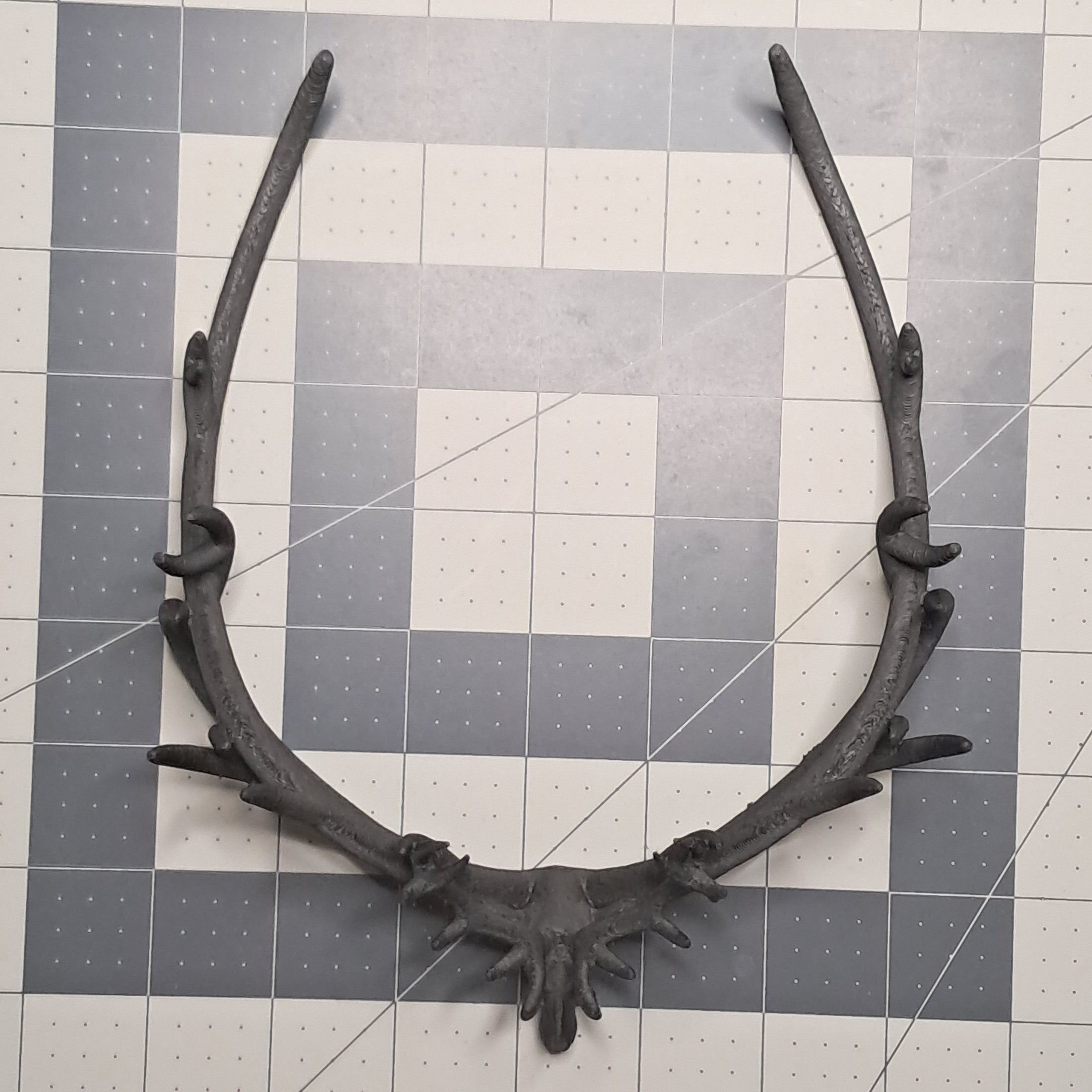 3D Printed Antler Crown with Stag