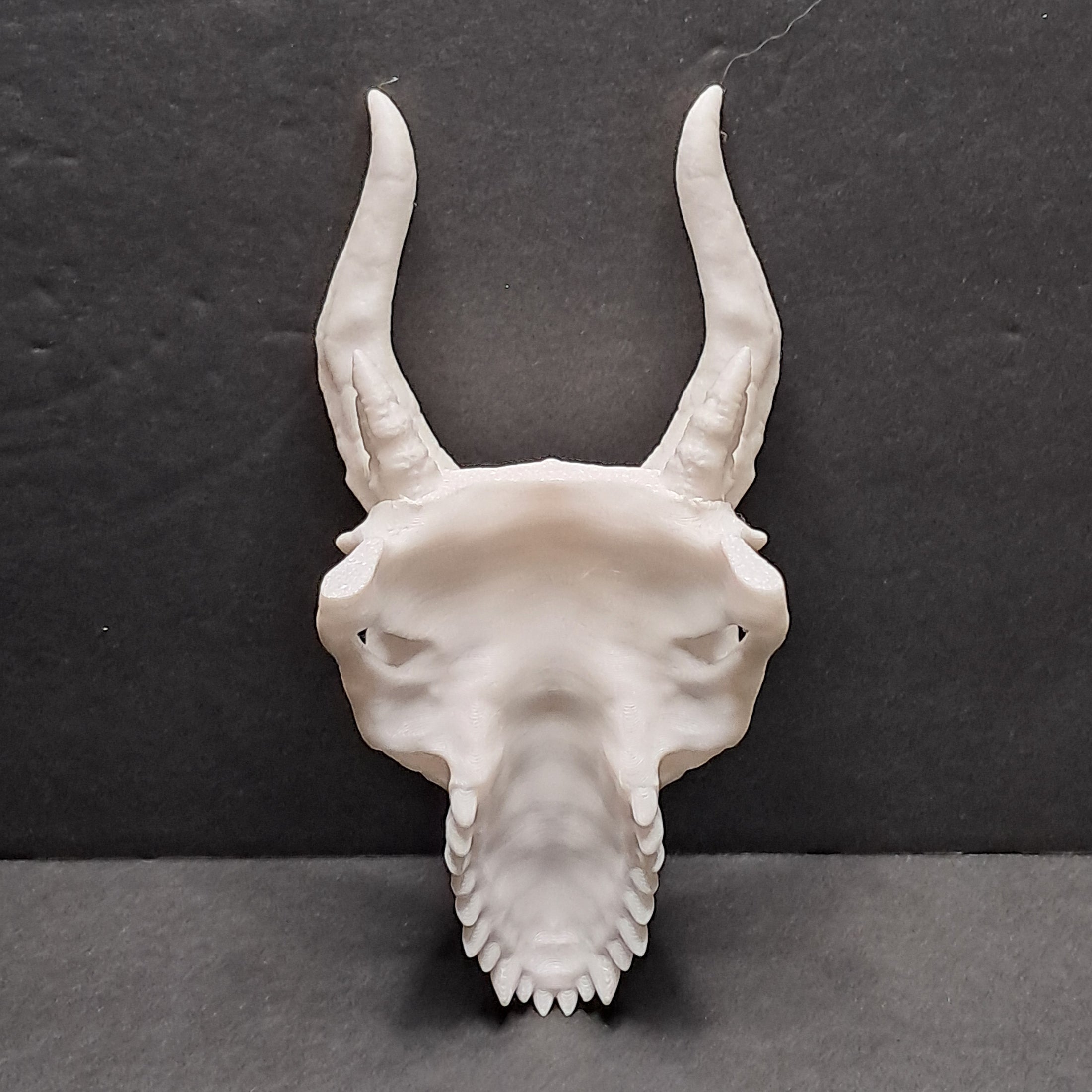 3D Printed Dragon Skull Pauldron
