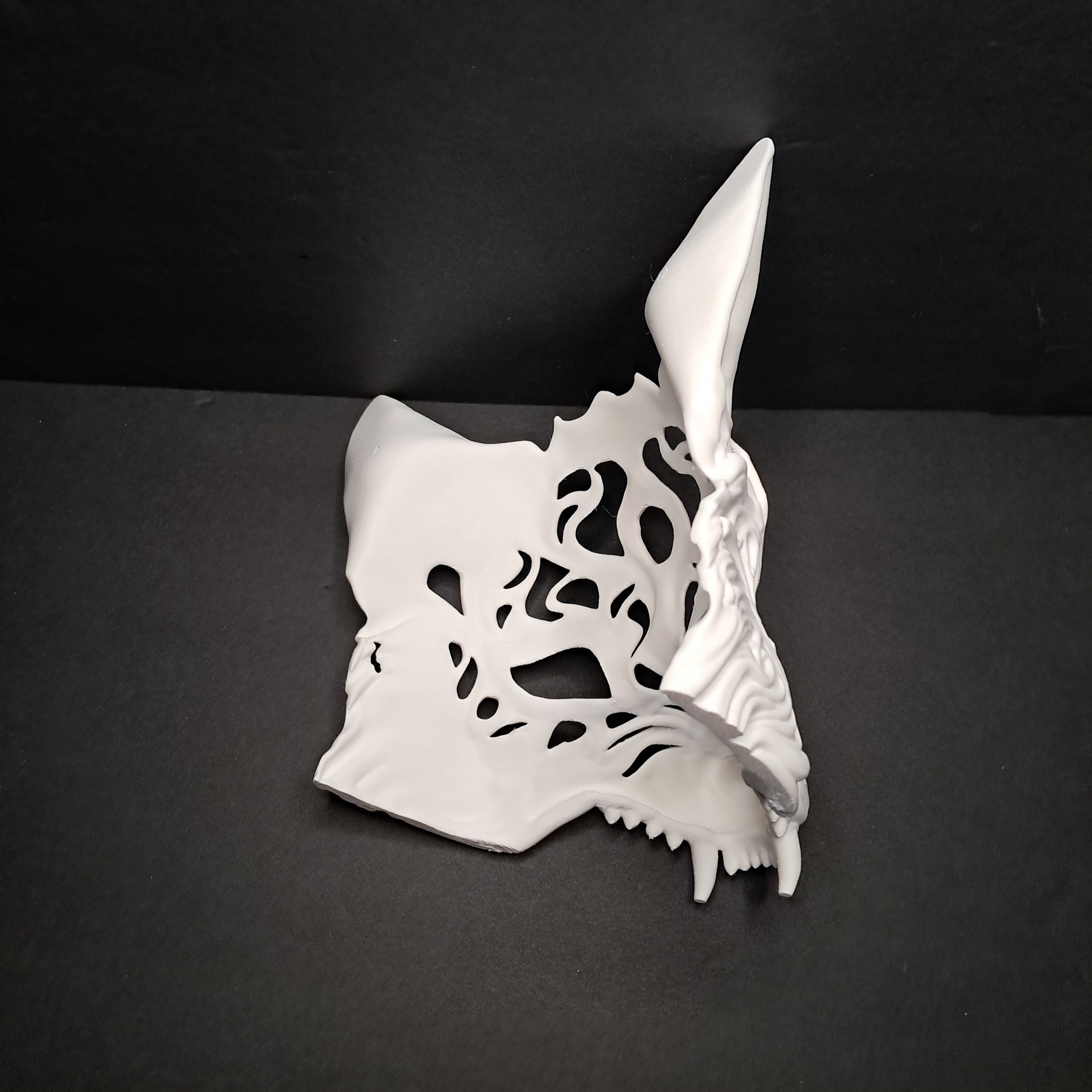3D Printed Wolf Mask