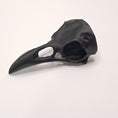 Load image into Gallery viewer, 3D Printed Raven Skull Shoulder Pauldron
