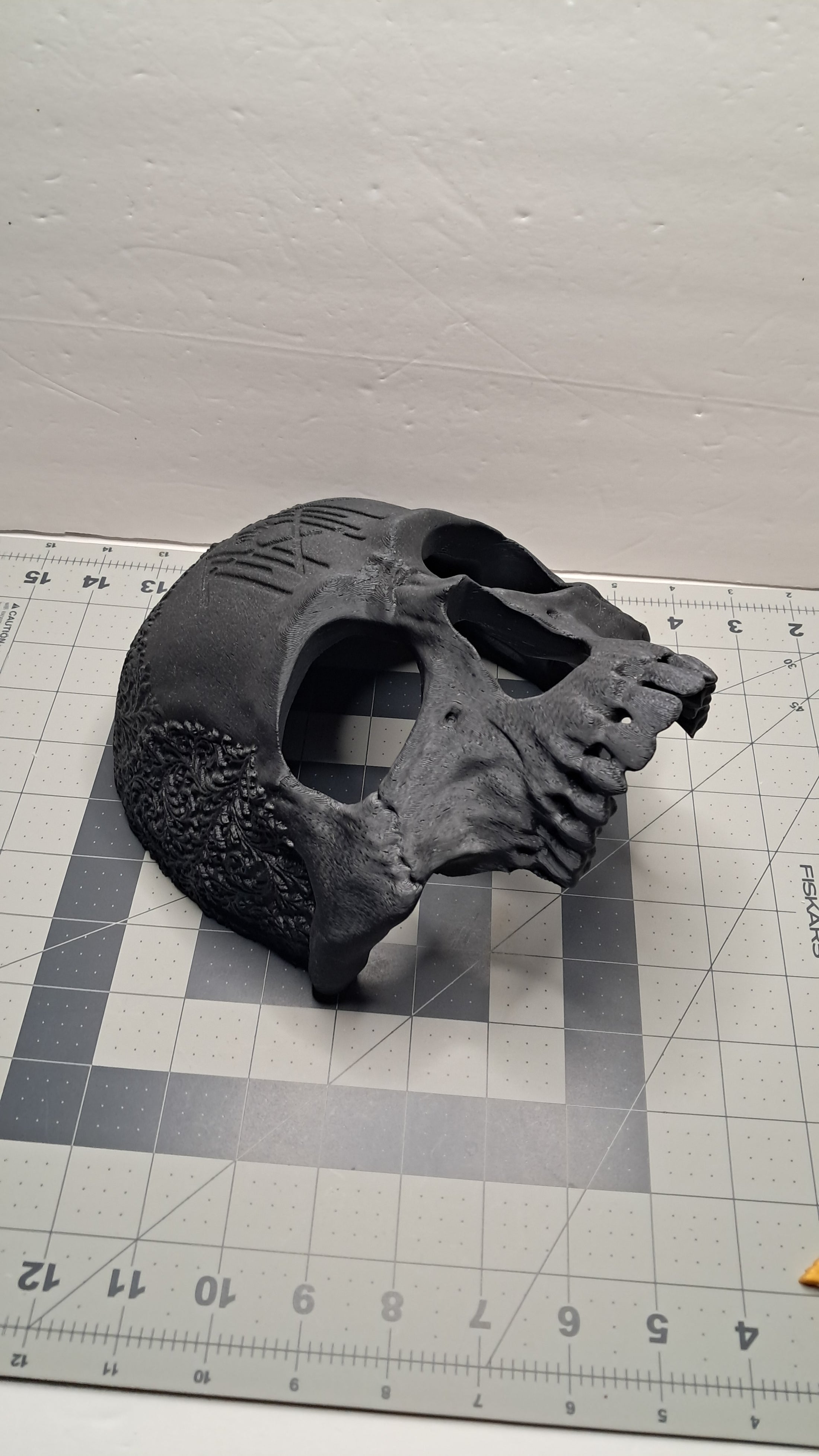3D Printed Black Inspired Replica Fan Art Mask for Cosplay ©2025