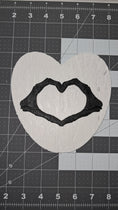 Load image into Gallery viewer, 3D Printed Bone Heart Plaque
