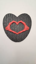 Load image into Gallery viewer, 3D Printed Bone Heart Plaque

