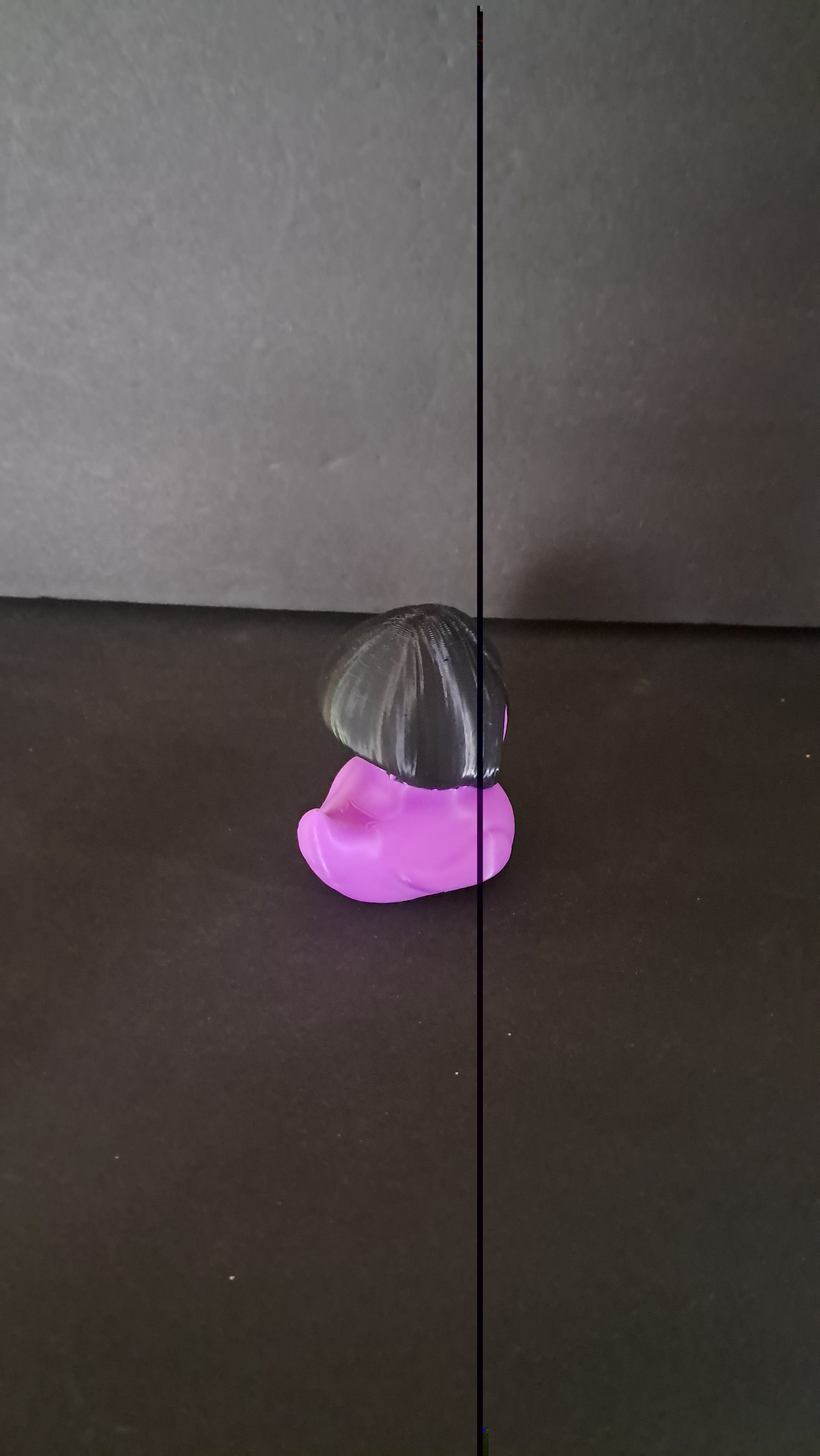 3D Printed Goth Inspired Duck