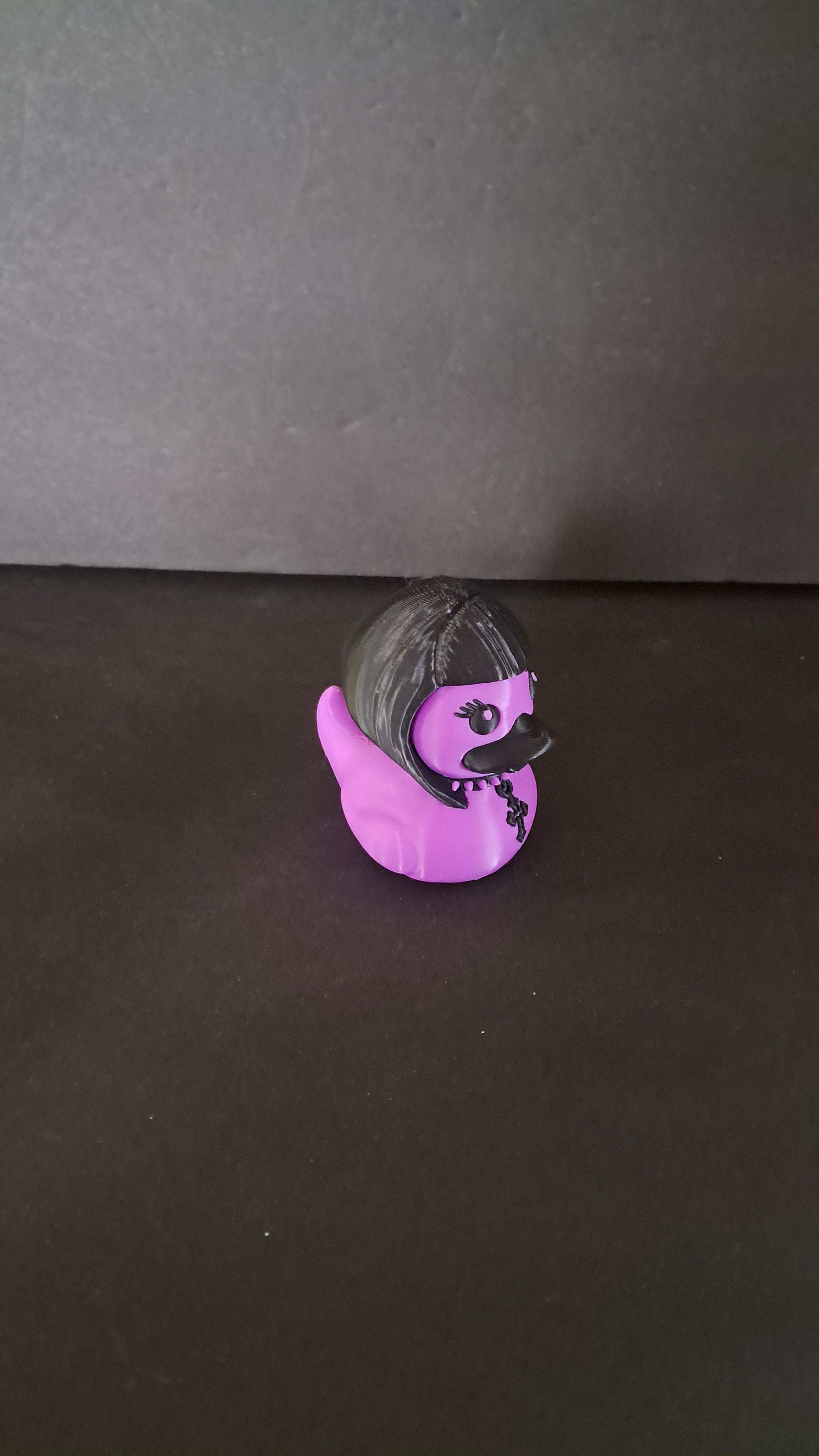 3D Printed Goth Inspired Duck