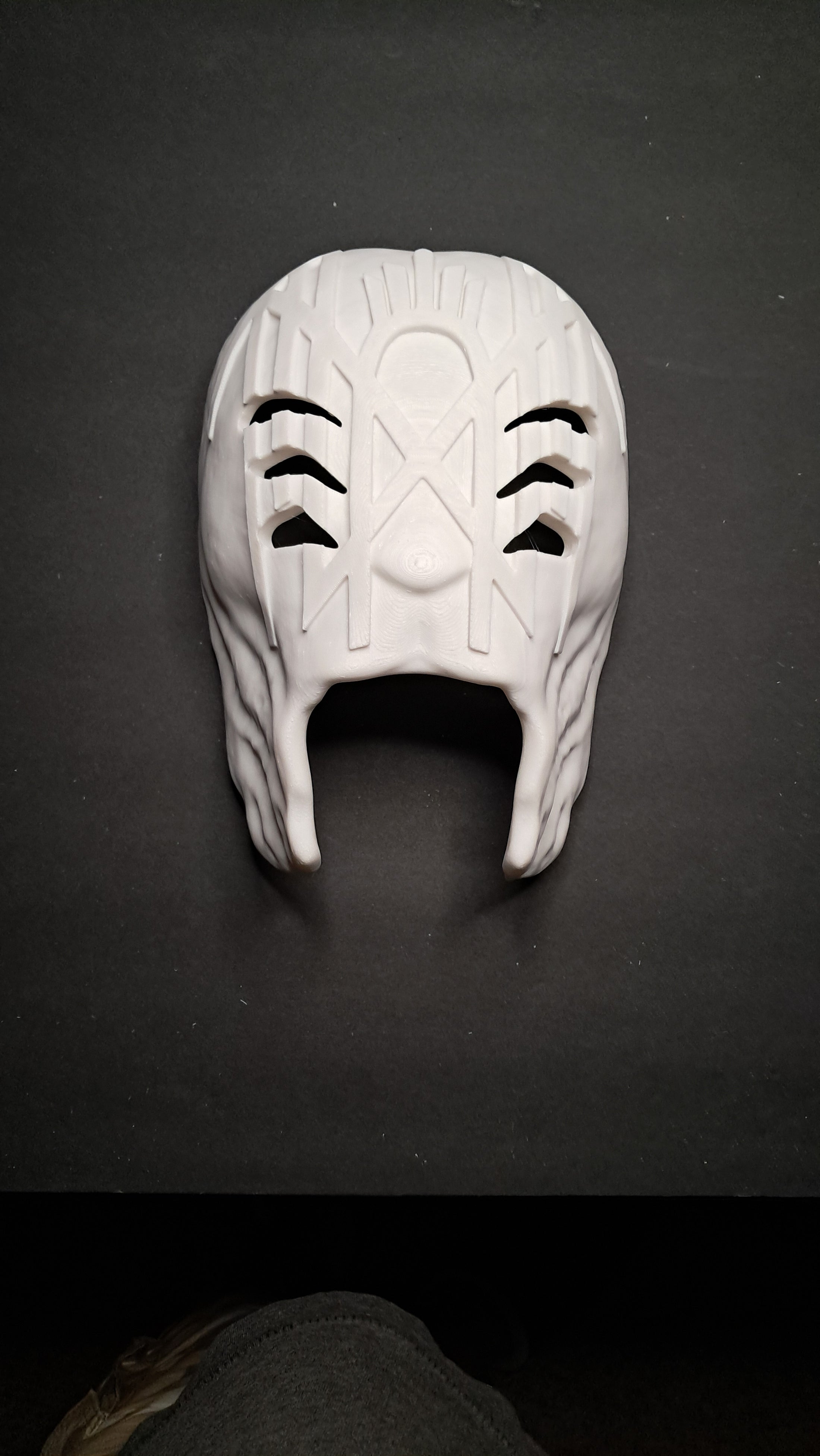3D Printed Inspired Replica Fan Art Long Mask for Cosplay ©2024