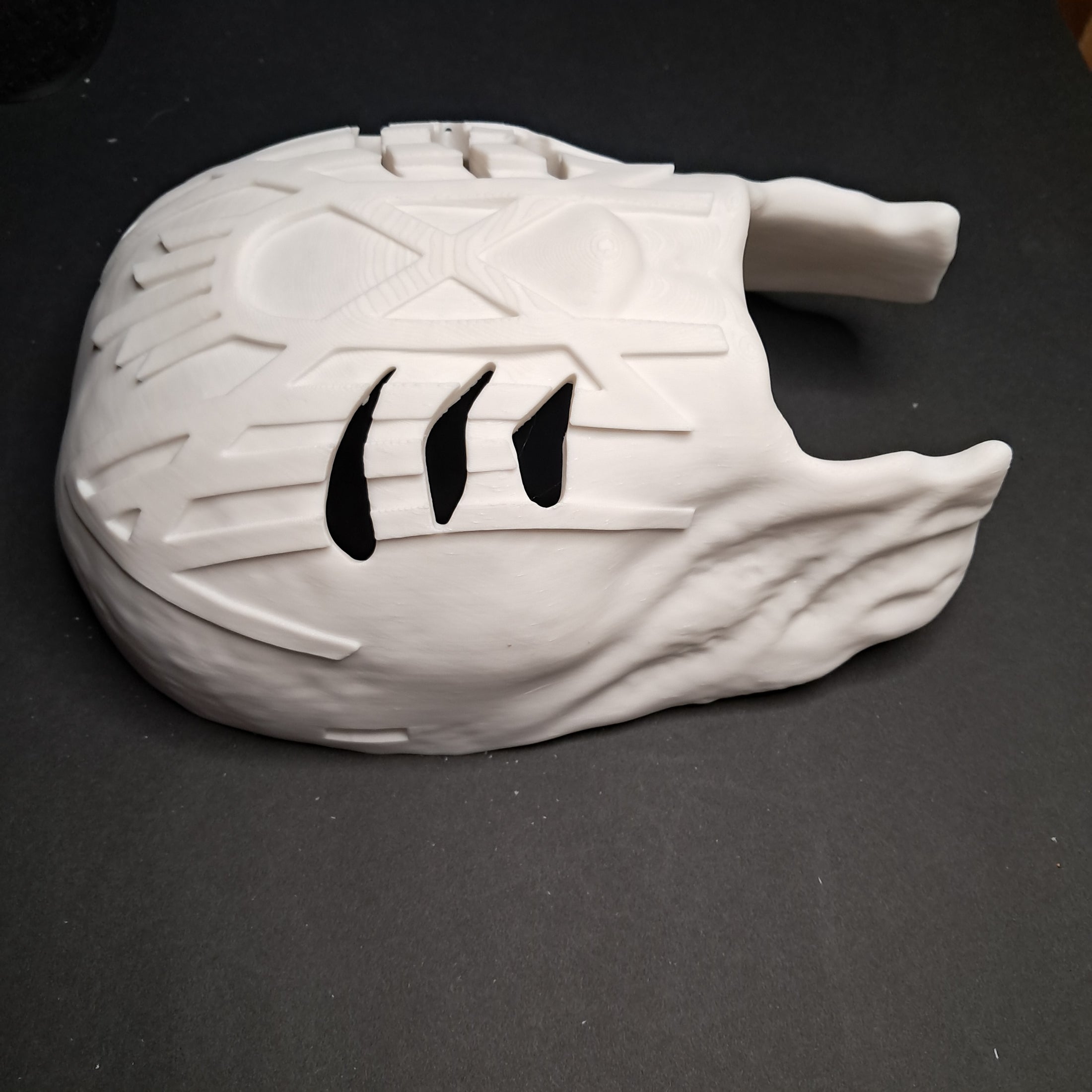 3D Printed Inspired Replica Fan Art Long Mask for Cosplay ©2024