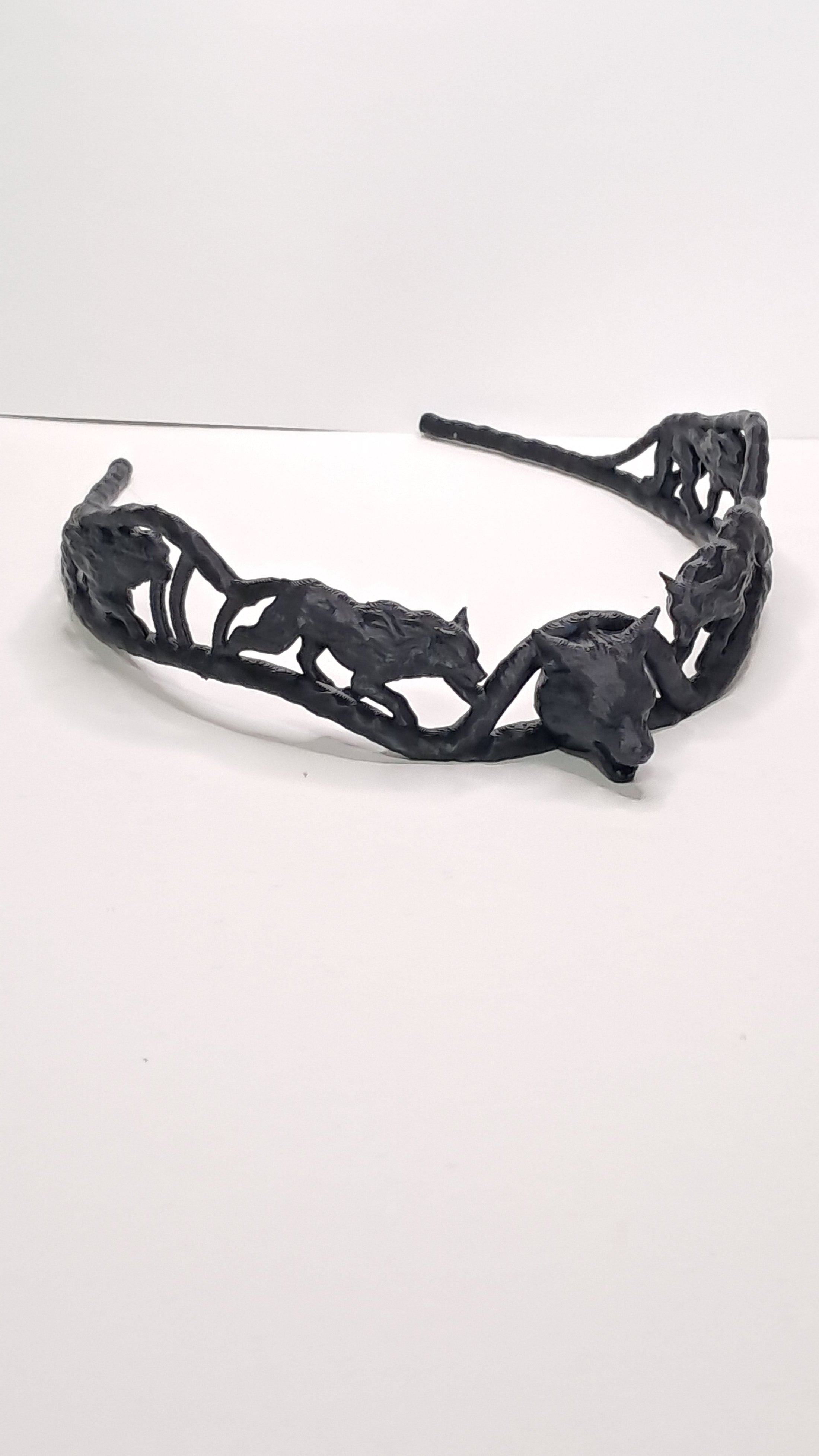3D Printed Wolf Tiara