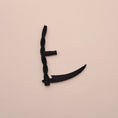 Load image into Gallery viewer, 3D Printed Twisted Handle Scythe Charm
