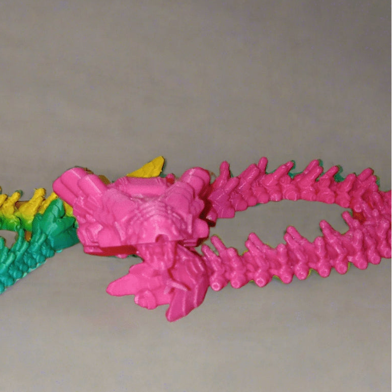 3D Printed Articulating Bamboo Cobra Robot