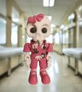 Load image into Gallery viewer, 3D Printed Bone Nurse Keychain
