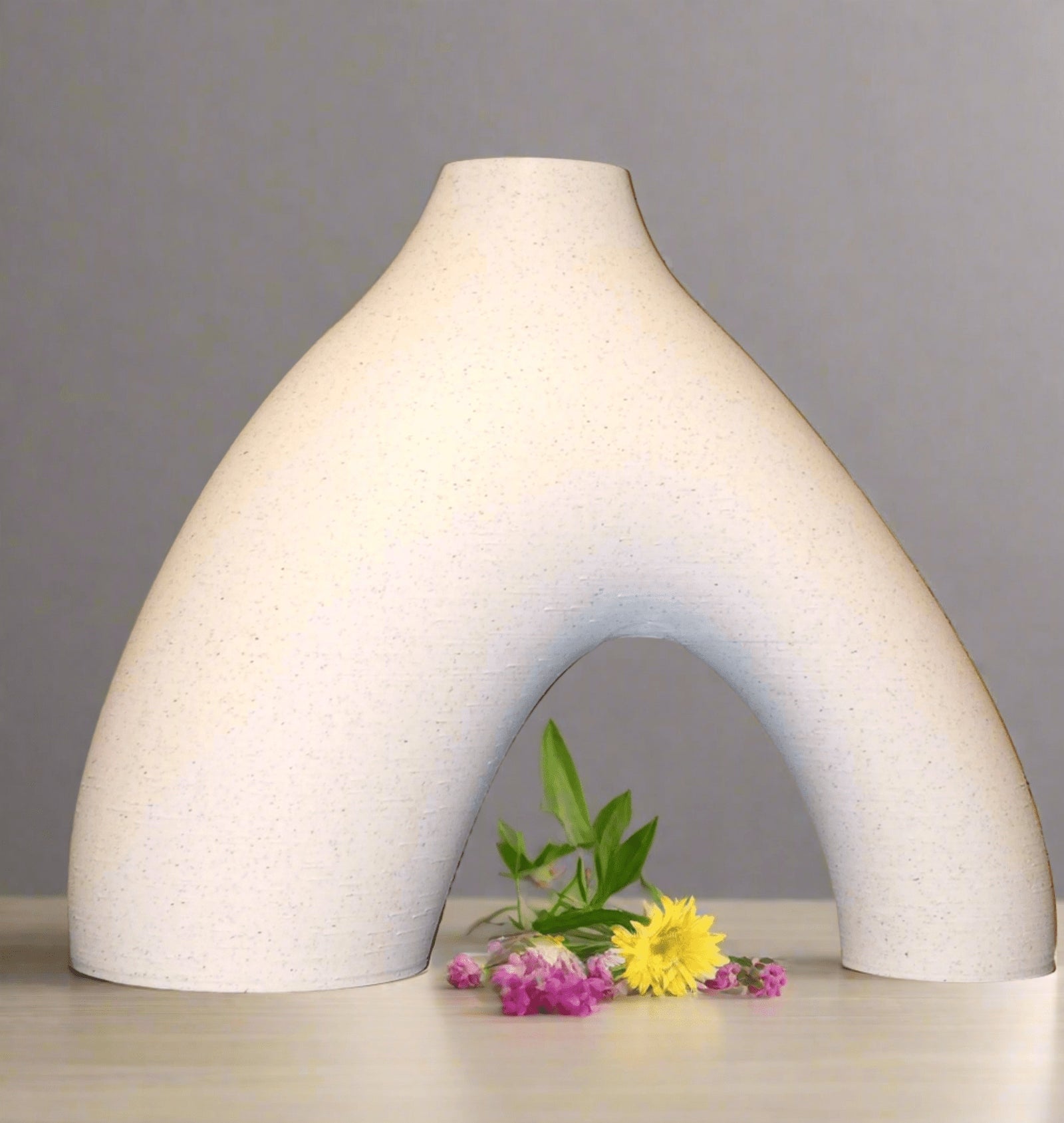 3D Printed Continuing Elegance Bisect Vase