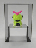 Load image into Gallery viewer, 3D Printed Crochet Caterpie Keychain or Ornament
