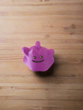 Load image into Gallery viewer, 3D Printed Crochet Ditto Keychain
