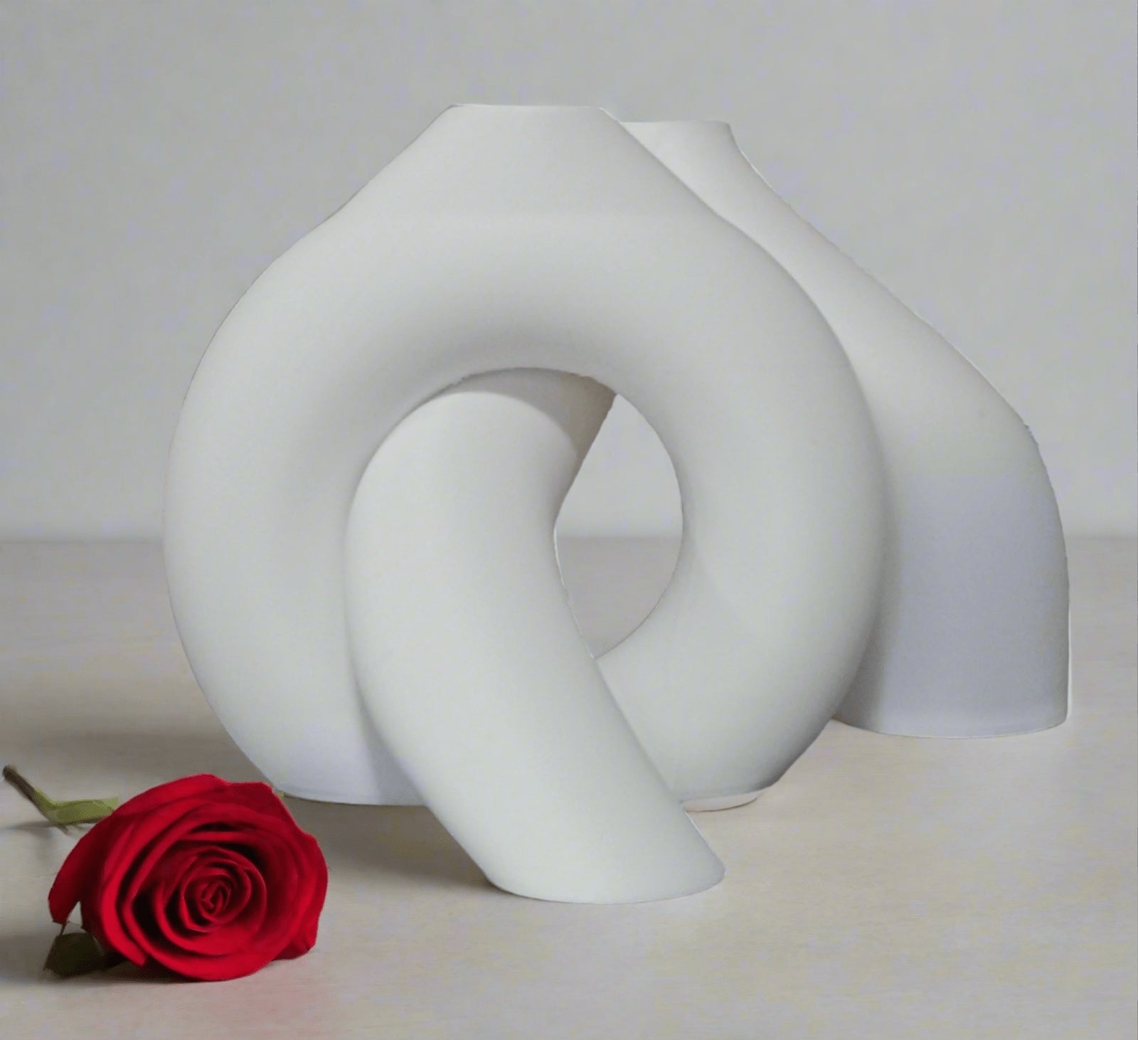 3D Printed Interlocking Toroidal Vase Set