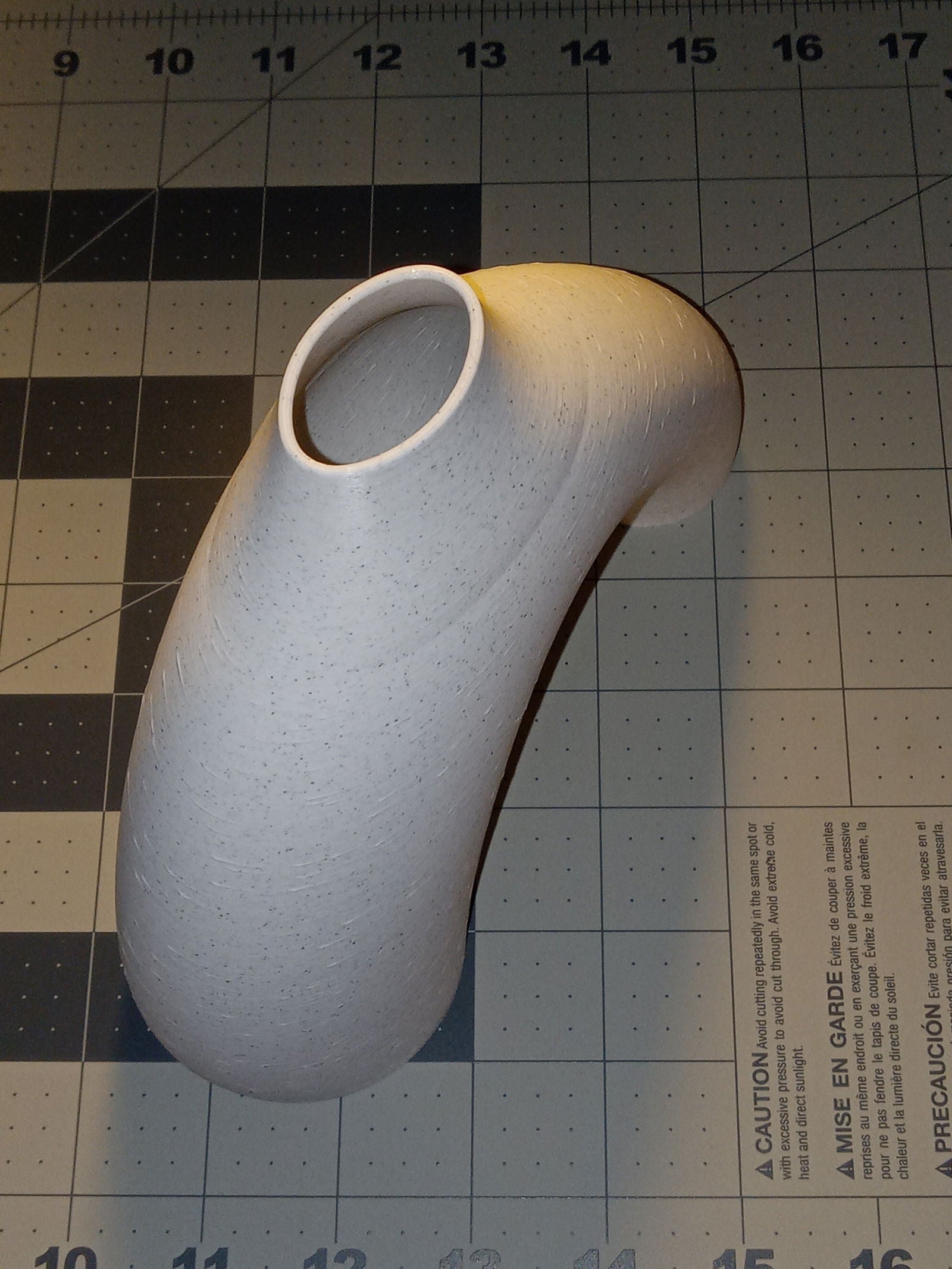 3D Printed Continuing Elegance Bisect Vase