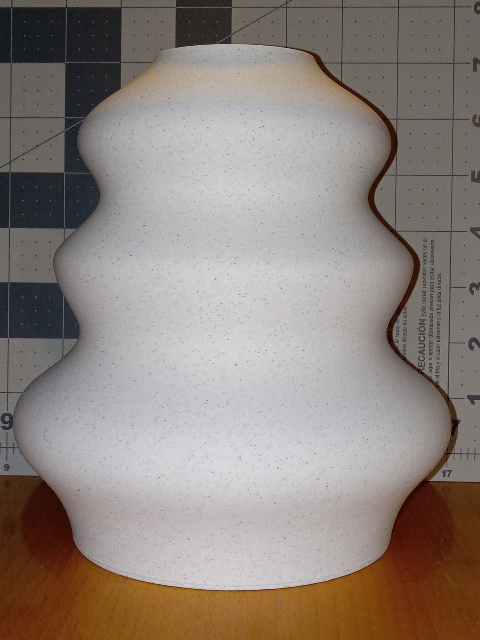 3D Printed Continuing Elegance Round Vase
