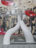 Load image into Gallery viewer, 3D Printed Interlocking Toroidal Vase Set - Printed Trinkets US
