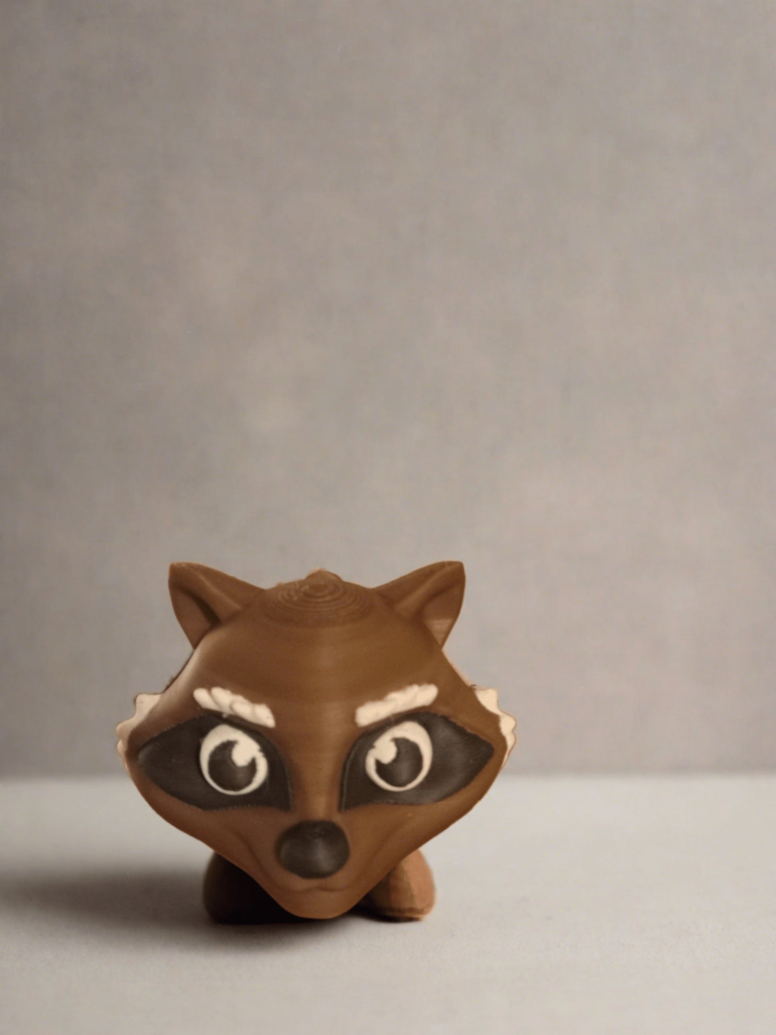 Articulating Posable Raccoon