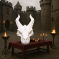 Load image into Gallery viewer, 3D Printed Dragon Skull Decoration
