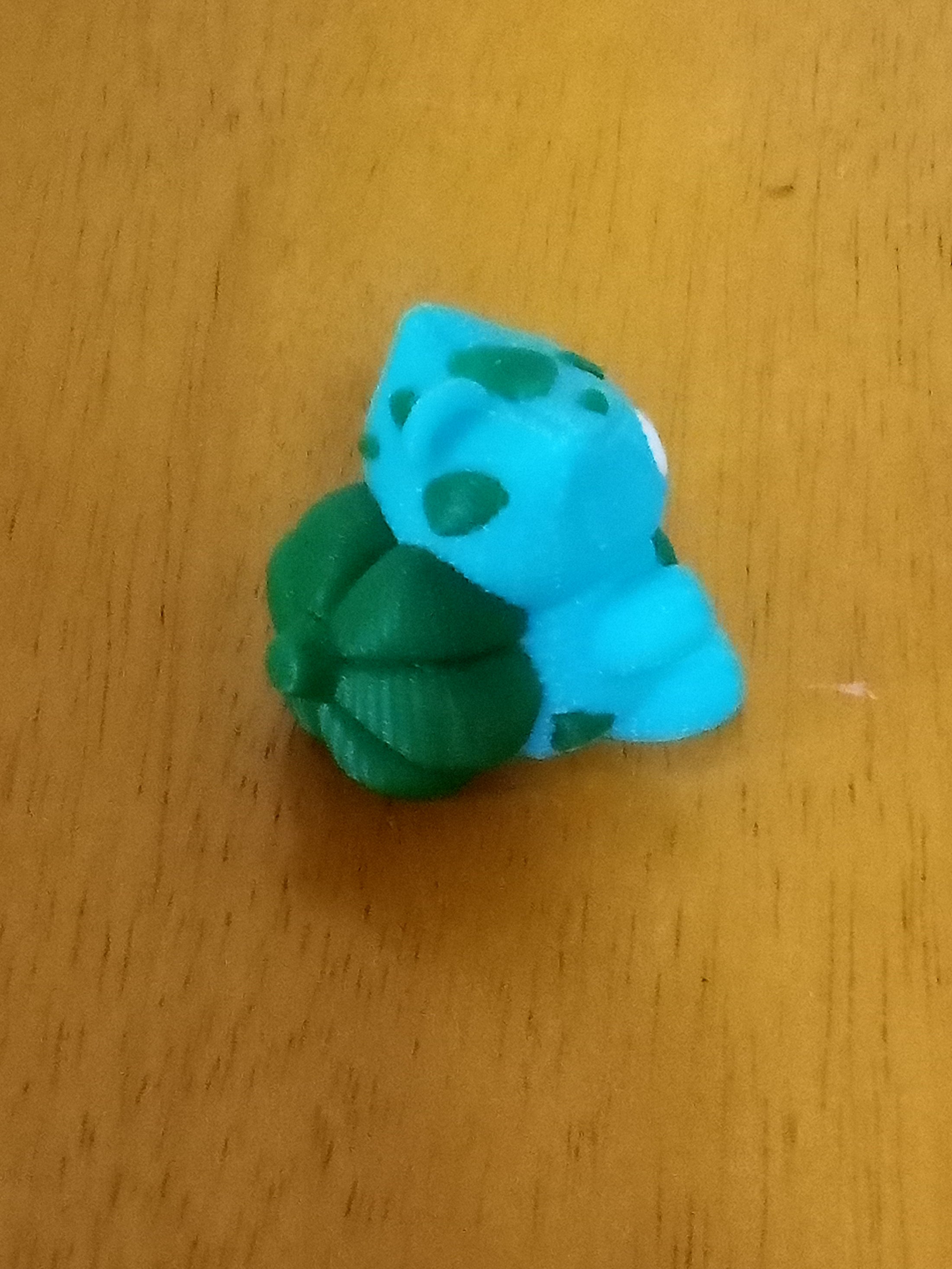 3D Printed Crochet Bulbasaur Keychain