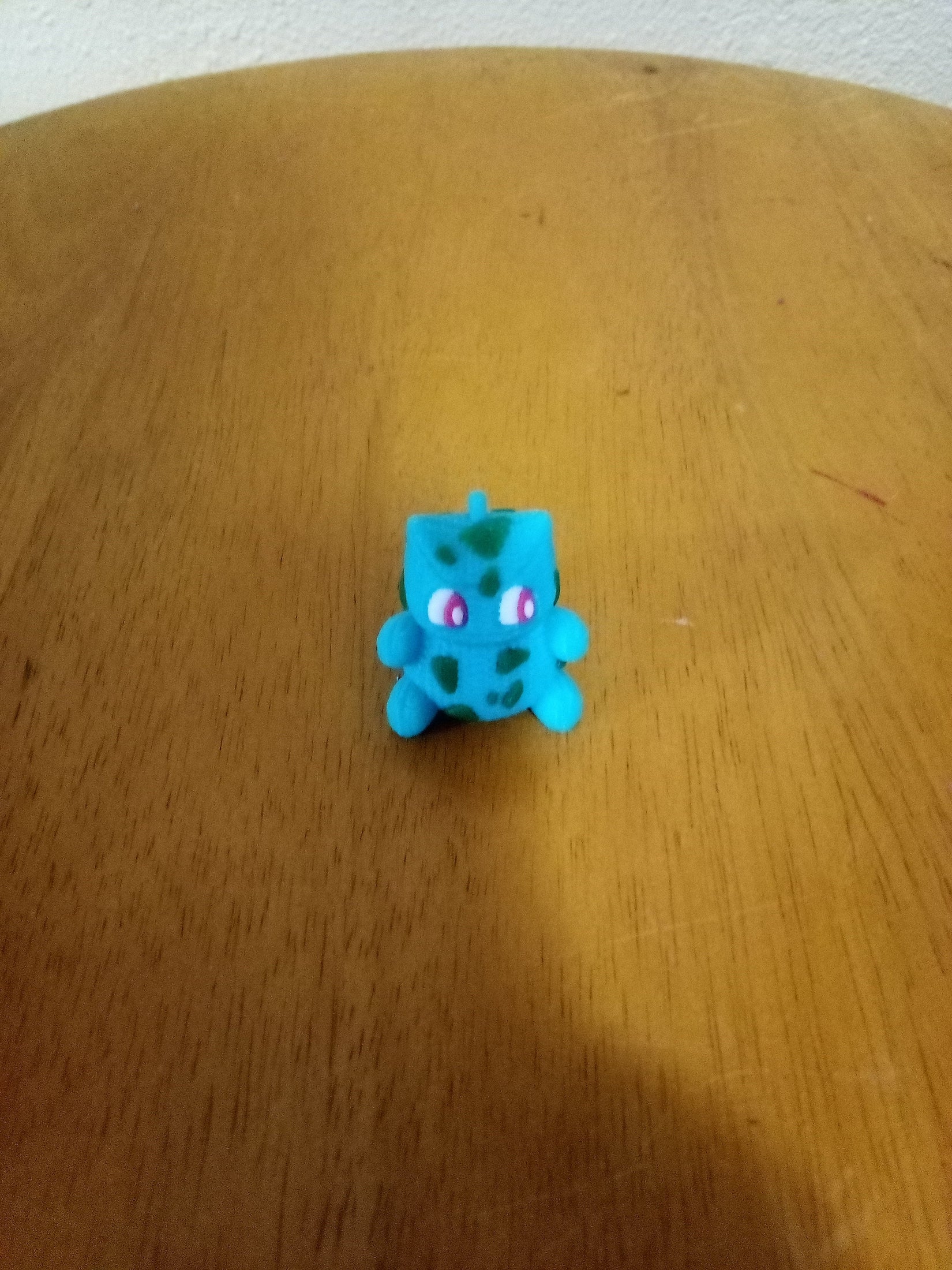 3D Printed Crochet Bulbasaur Keychain