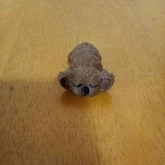 3D Printed Sleeping Koala Keychain