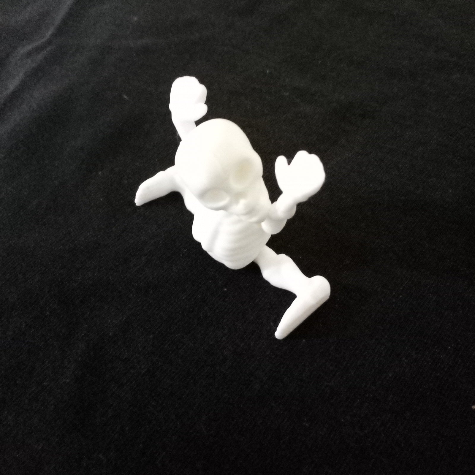 3D Printed Articulating Skeleton Keychain