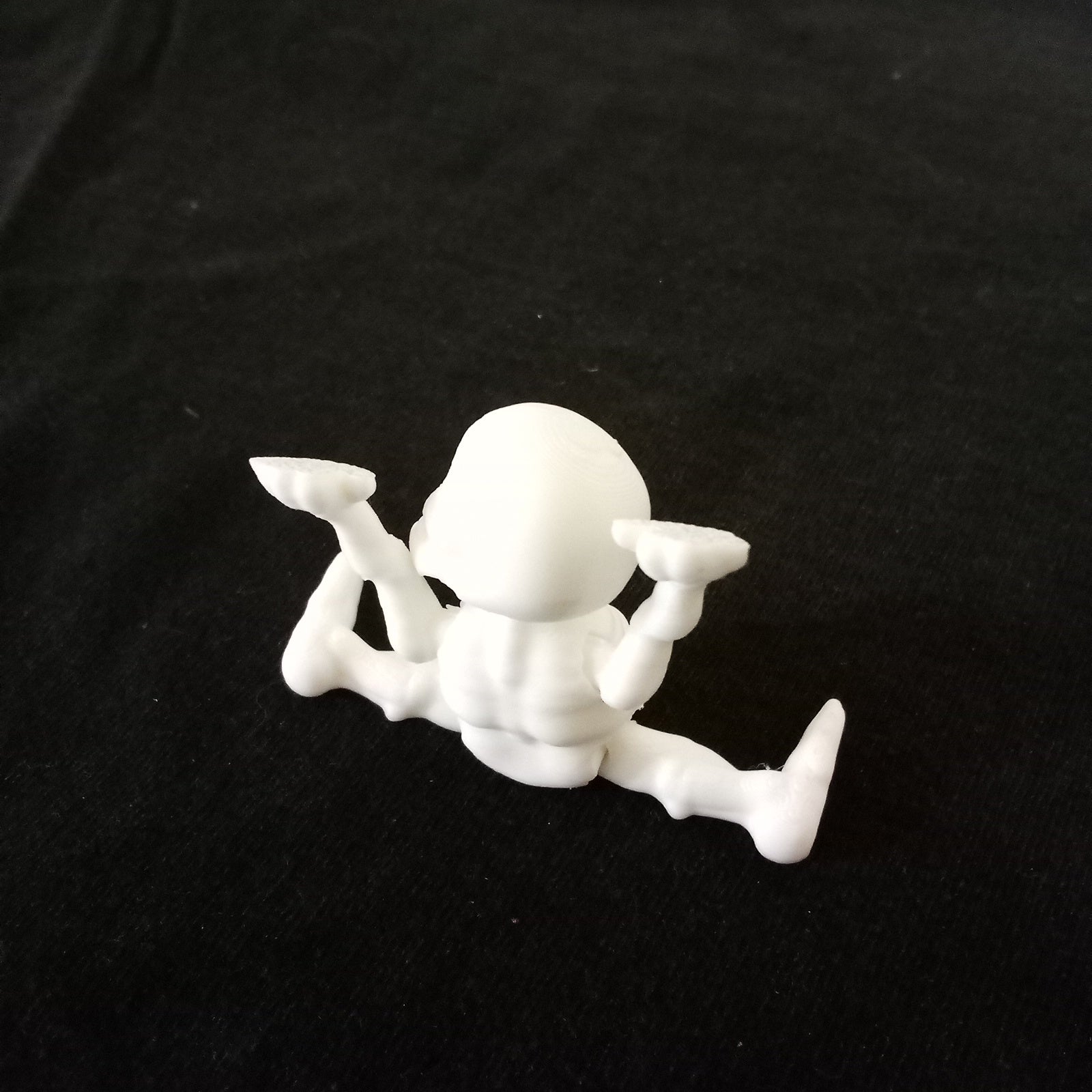 3D Printed Articulating Skeleton Keychain