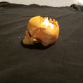 Load image into Gallery viewer, 3D Printed Skull Tealight Holder
