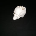 Load image into Gallery viewer, 3D Printed Skull Tealight Holder
