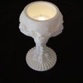 Load image into Gallery viewer, 3D Printed Four Sided Skull Tealight Holder
