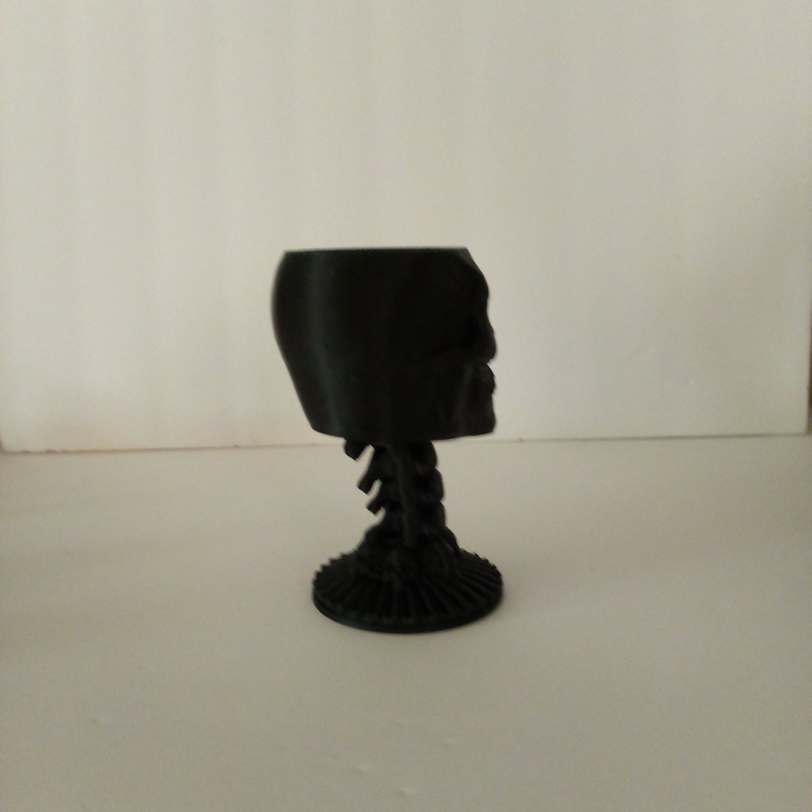 3D Printed Skull Themed Chalice Tealight and Votive Holder