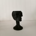 Load image into Gallery viewer, 3D Printed Skull Themed Chalice Tealight and Votive Holder
