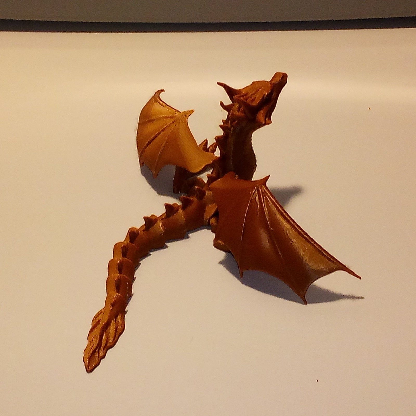 Articulated Happy Dragon with Removable Wings