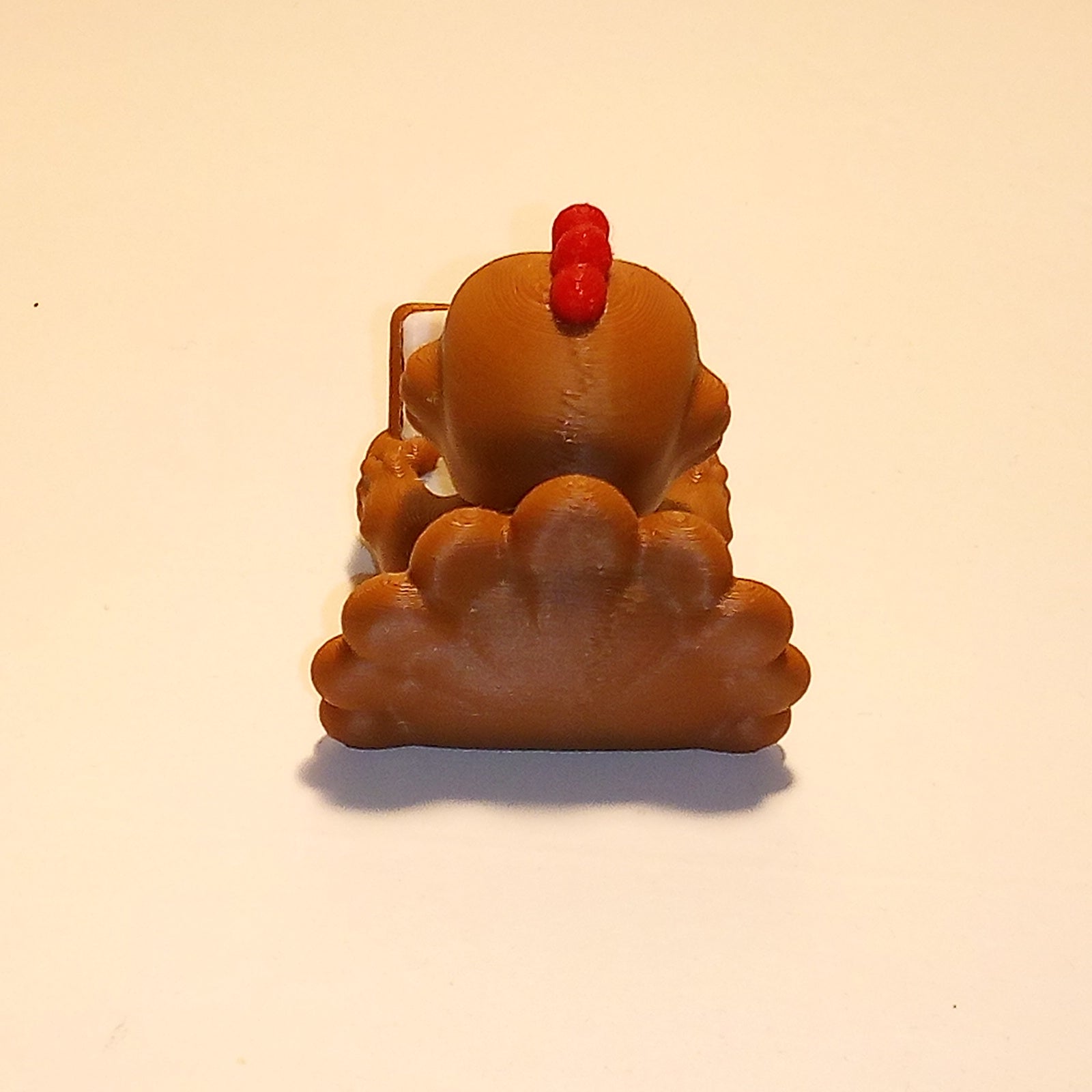 3D Printed Twisty Baby Turkey Reading