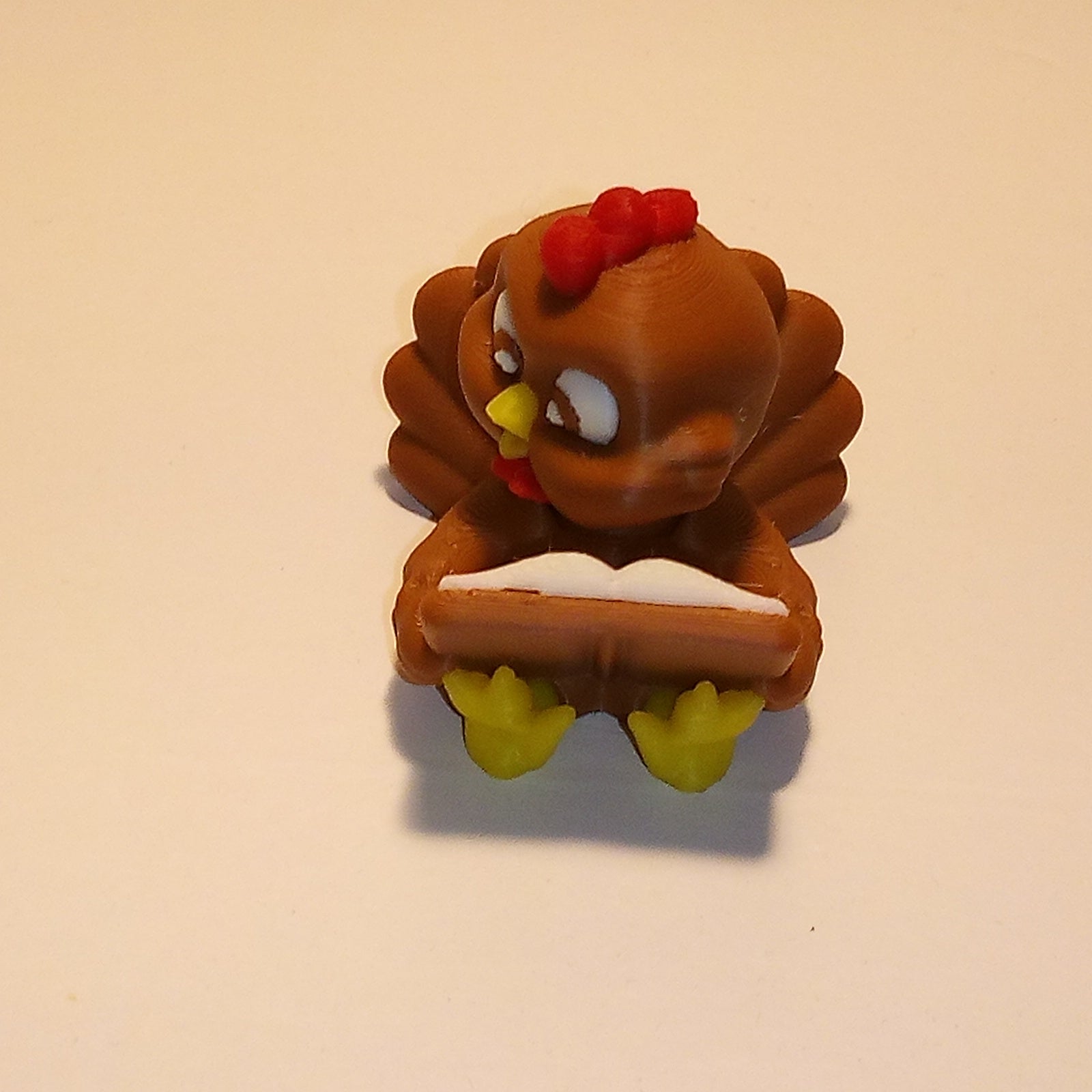 3D Printed Twisty Baby Turkey Reading