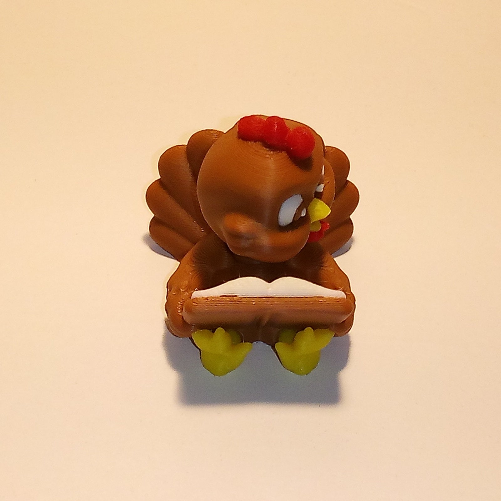 3D Printed Twisty Baby Turkey Reading