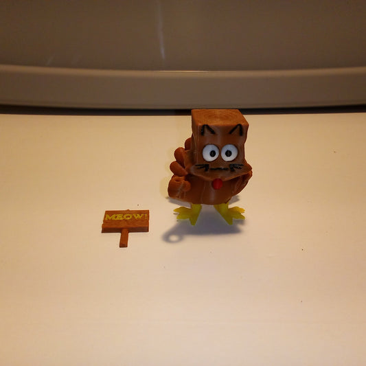 3D Printed Meow Turkey