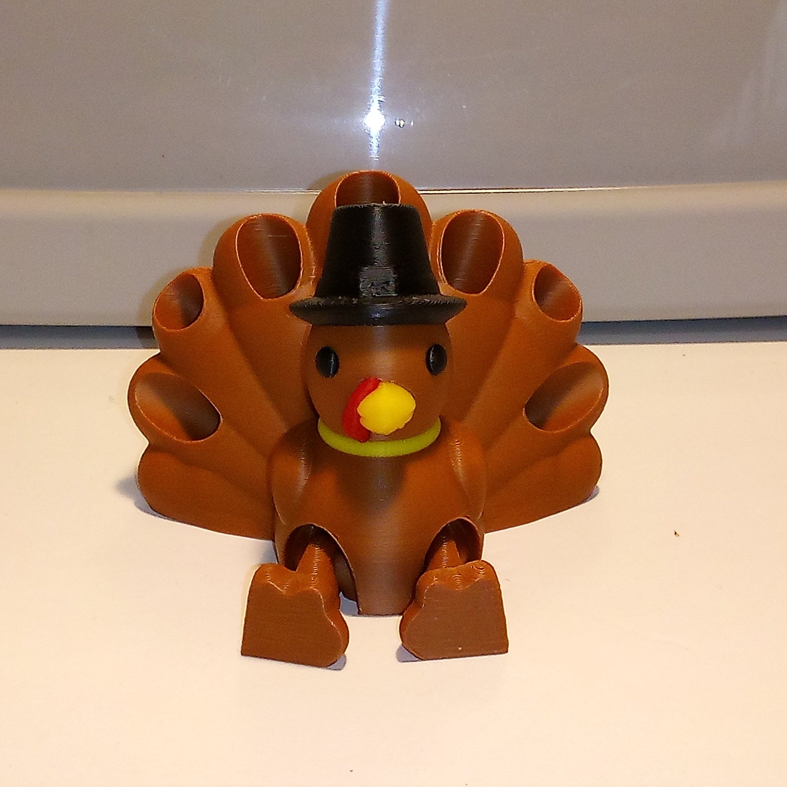 3D Printed Turkey Crayon Holder