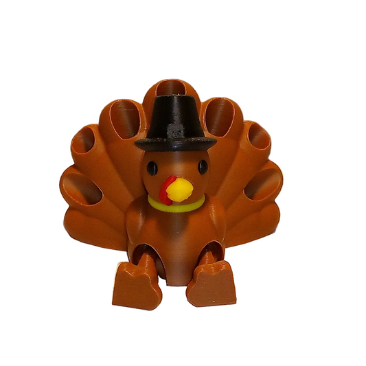 3D Printed Turkey Crayon Holder