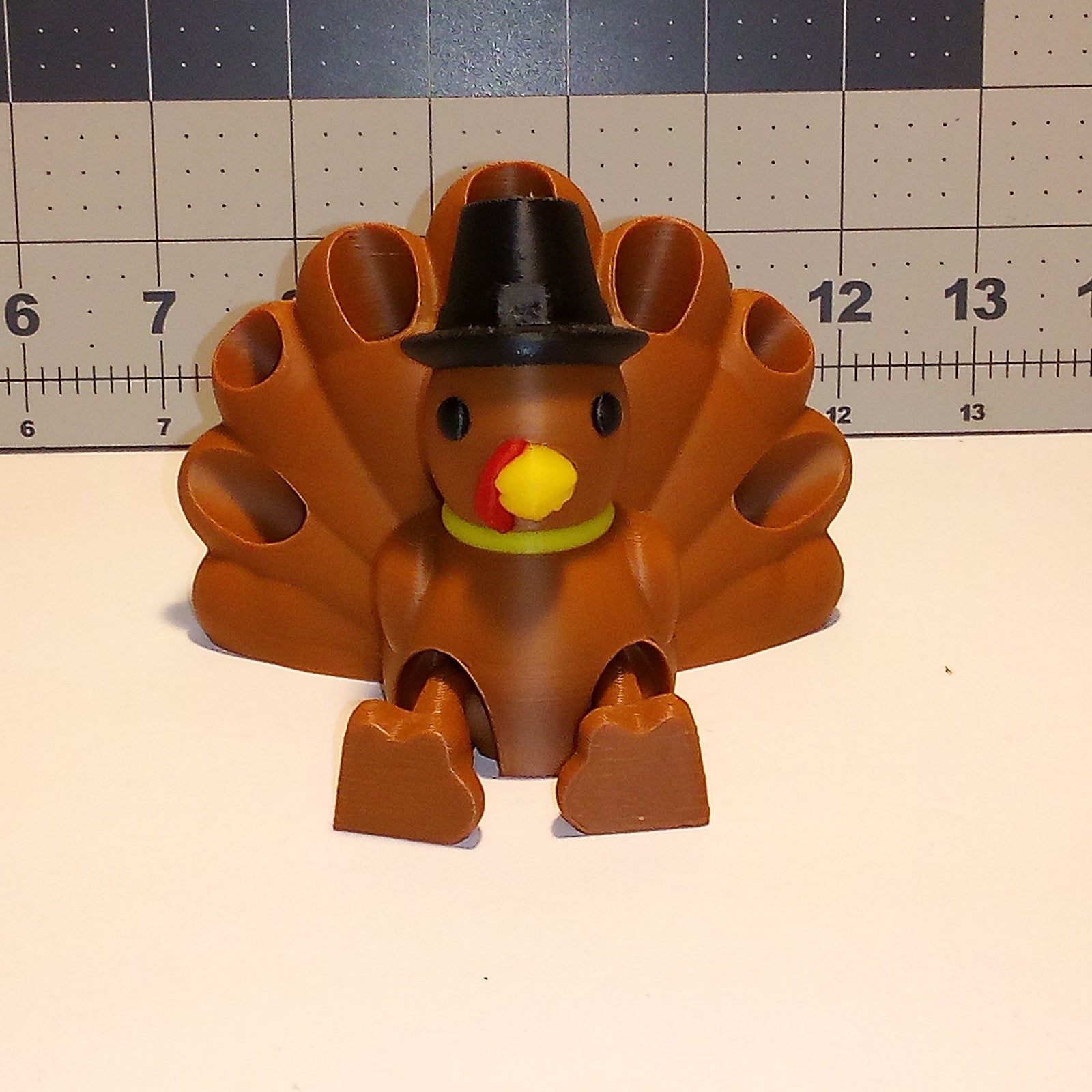 3D Printed Turkey Crayon Holder