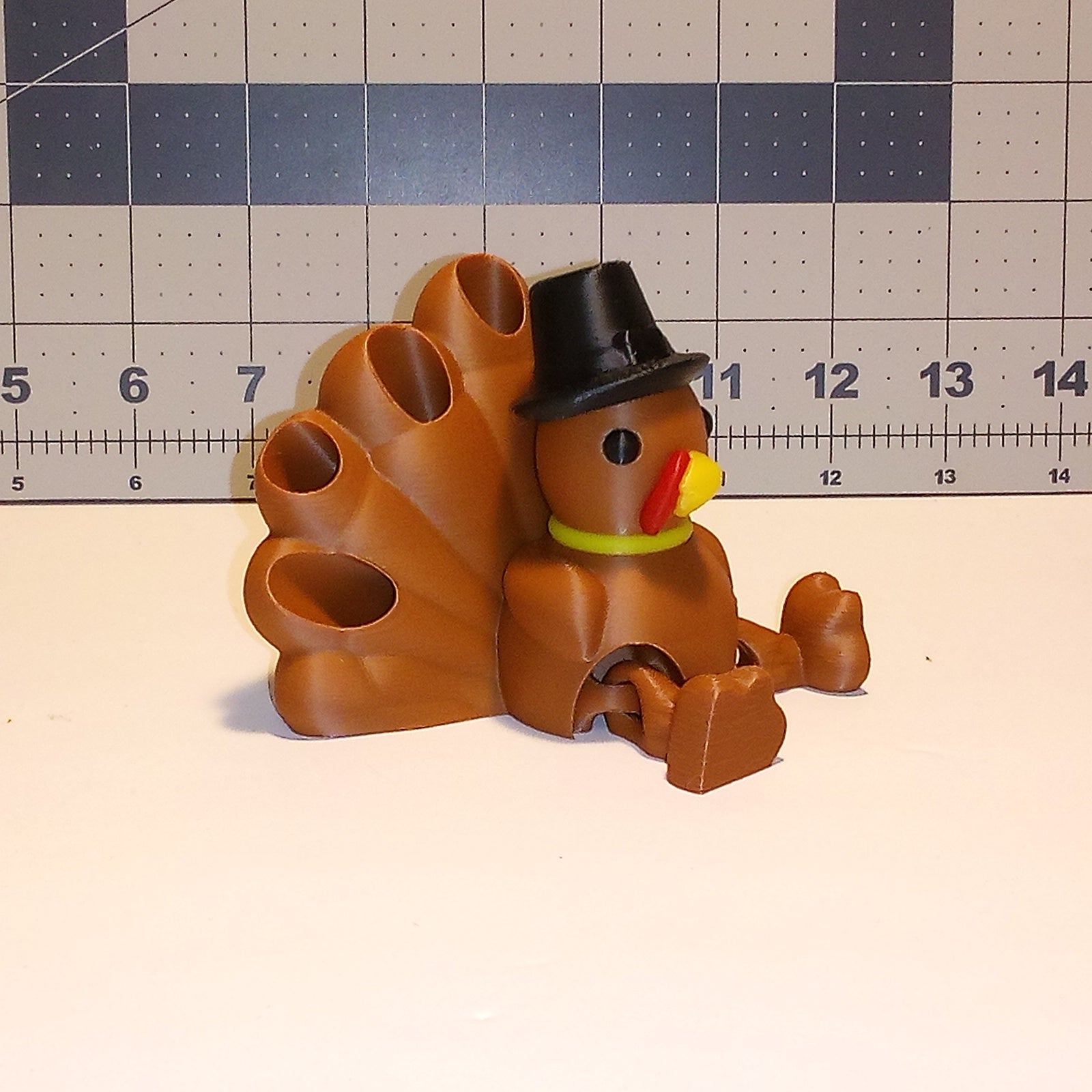 3D Printed Turkey Crayon Holder