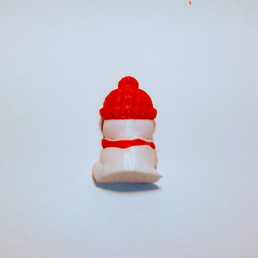 3D Printed Cute Ghost with Twisty Head Ornament or Keychain