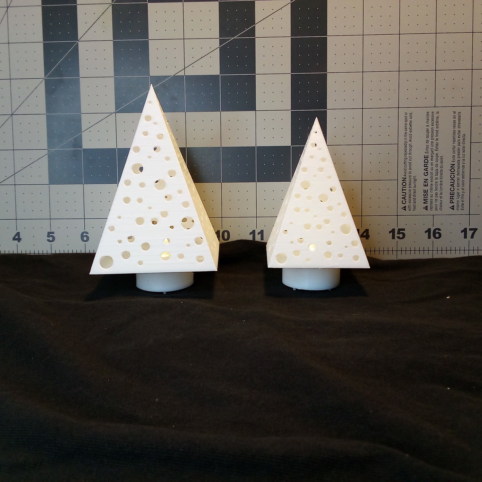 3D Printed LED Christmas Tree Candle