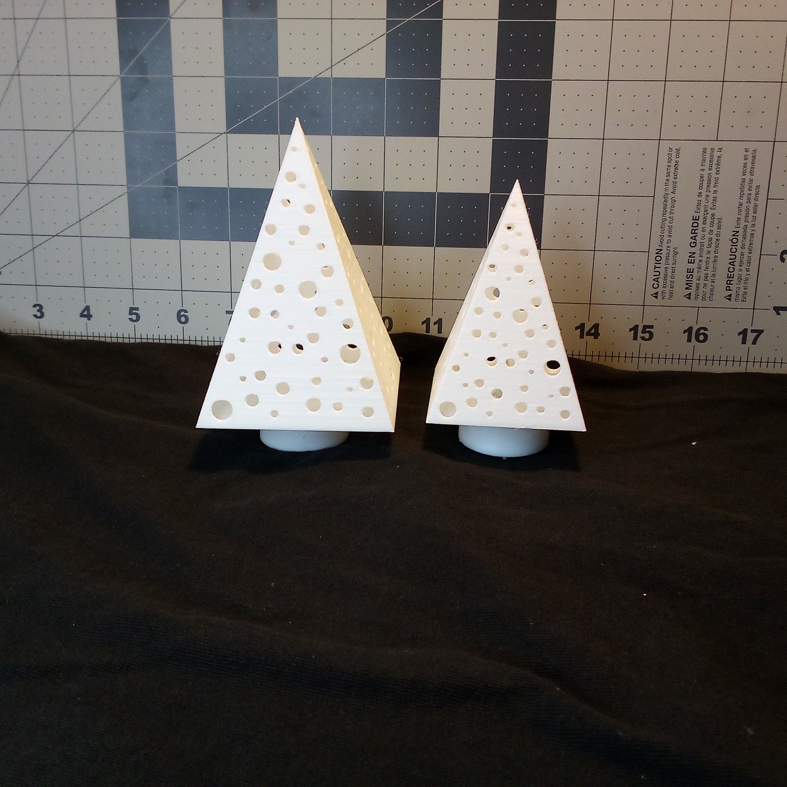 3D Printed LED Christmas Tree Candle