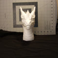 Load image into Gallery viewer, 3D Printed Dragonhead Headphone Holder and Piggy Bank
